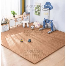 Carpazar Tatami Eva Mat Çocuklar Için Köpük Halı Matı Puzzle Geçmeli Oyun Spor Kaymaz Mat 16 Adet 50X50 13MM