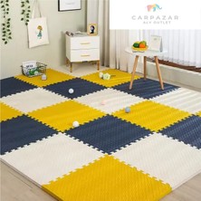 Carpazar 12 Li Puzzle Set 150 x 200 13MM Oyun Spor Egzersiz Minder Matı Damla Desen Zemin Kaplama 3m2
