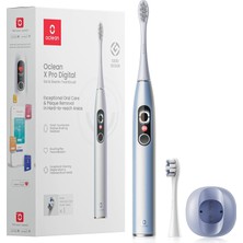 Happy Trend Elektrikli Diş Fırçası, x Pro Yetişkinler Için Dijital Akıllı Sonic Diş Fırçası, 2x Derin Temizlik, Gerçek Zamanlı 8 Alan Izleme W Dokunmatik Ekran, 3 Mod, Hızlı Şarj 30 Gün Sürer, Manyetik