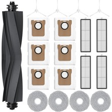 Happy Trend X20+ / X10+ Robot Elektrikli Süpürgeler Için 19 Adet Aksesuar, Dreame L10S Ultra, L10 Ultra, L10 Prime, L10S Pro Gen 2, S10, S10 Pro, S20, S20 Pro Elektrikli Süpürge Için Yedek Parça Aksesuar