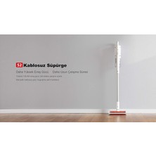 Happy Trend Kablosuz Dikey Süpürge (Roidmi Türkiye Garantili)