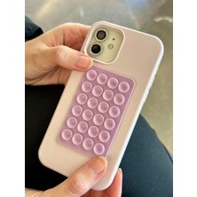 Happy Trend Tutucu, Telefon Vantuz, Telefon Ayna Tutucu, Duş, Tiktik Video Çekim Tutucu (Lila, Tek Taraflı/yapışkanlı)