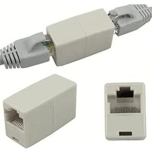 Happy Trend Adet RJ45 Cat5 Cat6 Cat7 Cat8 Modem Ethernet Internet Kablo Uzatıcısı Dişi Dişi Birleştirici Ara Aparat (2)