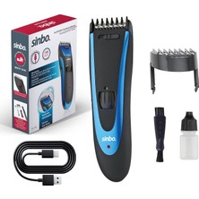 Happy Trend SHC-4391 Saç Sakal Düzeltme Makinesi, Kablosuz Şarjlı, Ayarlanabilir Kesim Başlıklı, Paslanmaz Çelik Bıçaklı, Saç Sakal ve Ense Için