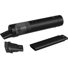 Happy Trend Kablosuz Elektrikli Süpürge, Pilsiz Tek Ürün, Masa Süpürgesi, Çift Filtre Sistemi, 60 Watt, Siyah