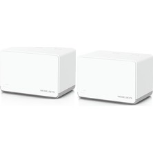 Happy Trend Halo H70X 2-Pack, AX1800MBPS, Dual-Band, Gigabit Portları, 150'YE Kadar Cihaz Bağlanabilir, 350 M²'ye Kadar Kapsama, Akıllı Bağlantı, Mobil Uygulama ile Kolay Kurulum, Wi-Fi 6 Mesh Sistemi