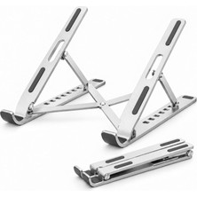 Happy Trend Alüminyum Laptop Standı 7 Kademeli Katlanabilir Ayarlanabilir