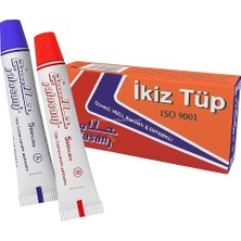 Happy Trend Iran Yapıştırıcı,18 Gr, Ikiz Tüp, Güçlü Yapışkan, Seramik, Cam, Metal, Ahşap Için, Suya Dayanıklı, Zımparalanabilir, IS09001 Sertifikalı, Süper Kalite