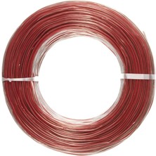 Happy Trend Ses Kablosu 2 * 0.75 (Bakır) Şeffaf Türk Malı 5 Metre