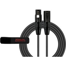 Happy Trend Kablo Mpc Mikrofon Kablosu, Xlr, Siyah, 6ft (MPC-270PB-06/BK)