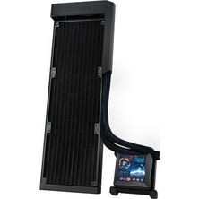 Happy Trend Li Hydro-Shift LCD Işlemci Sıvı Soğutucu 360MM Siyah Fansız G89.GHSLCD36NB.00