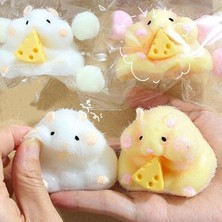 Myg Plus 4 Adet Peluş Hayvan Squishy Oyuncak Seti, Stres Azaltma Için Yetişkinlere Özel