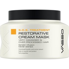 Happy Trend Saç Maskesi | Aşırı Yıpranmış Saçlar | Keratinli Acil Kurtarma | S.o.s Treatment 525 ml