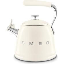 Happy Trend 50's Style Krem Set Üstü Düdüklü Kettle 2.3 Lt
