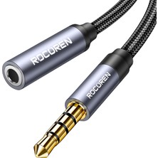 Happy Trend 3.5mm Hi-Fi Trrs Jack Aux Ses Uzatma Kablosu 50 cm