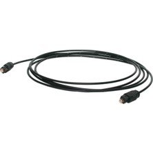 Happy Trend Ses Kablosu Toslink - Toslink 1 Metre Ywl2.2 Dijital Audio Fiber Optik Kablo Tv Soundbar Hoparlör Ses Sistemleri Için Optik Bağlantı Kablosu | ZR146 (Siyah 1 Metre)