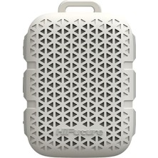 Happy Trend Kablosuz Bluetooth 5.4 Ipx7 Su Geçirmez 5W Tws Mini Hoparlör – 8 Saat Çalma Süresi, Type-C Şarj, Mono/tws Modu, 10M Kullanım Mesafesi Taşıma Klipsli Hoparlör Bej