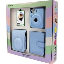 Happy Trend Instax Mini 12 Fotoğraf Makinesi Bundle Box (Mavi)
