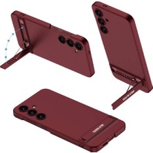 Ecruz Galaxy S24 Kılıf Ecrz Kamera Korumalı Dikey Standlı Ays Kılıf