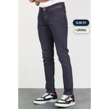 Hlt Jeans Erkek Açık Bordo Slim Fit Likralı Jean Kot Pantolon ACIKVALBO