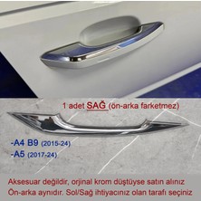 GCP German Car Parts A4 B9 Krom Kapı Kolu Üst Kaplama Sağ - Q5 Krom Kapı Kolu Düşme Sorunu