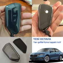 GCP German Car Parts Octavia A8 Anahtar Kumanda Kılıfı - Yeni Octavia Kaliteli Premium Kılıf Kap