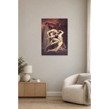 Fida Bouguereau Cehennemde Dante ve Vergilius Canvas Tablo