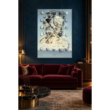 Fida Salvador Dali Kürelerden Oluşan Galatea Canvas Tablo