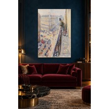 Fida Edvard Munch Balkondan Lafayette Caddesi Canvas Tablo
