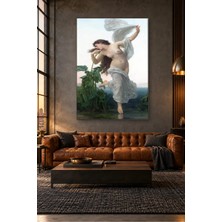 Fida Bouguereau Şafak Tüllü Kadın Figürü Canvas Tablo
