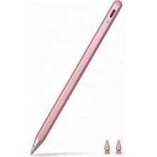 Str Store K-2259 iPad Kalemi, Aktif Kapasitif Stylus Kalem, Şarj Edilebilir Dokunmatik Kalem, Hassas ve Değiştirilebilir Uçlu, iPad 2018 ve Sonrası ile Uyumlu