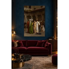 Fida Gerome Avluda Esir Pazarı Canvas Tablo