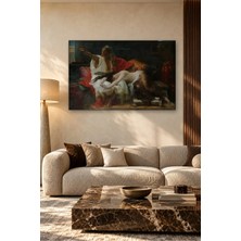 Fida Alexandre Cabanel Divanda Bayılan Kadın Canvas Tablo