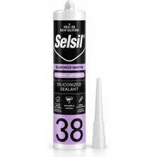 Str Store Siyah Silikonize Akrilik Mastik