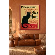 Fida Steinlen Le Chat Noir Afişi Canvas Tablo