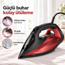 Philips 2800 W Güçlü Buharlı Ütü, 250 G Şok Buhar, 50 G/dk Sürekli Buhar, Steamglide Plus Taban, 300 ml Su Haznesi ve Hızlı Kireç Temizleme + Tiftik Cihazı(Onerous)