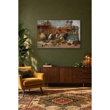 Fida Jean Discart Çömlek Atölyesindeki Usta Canvas Tablo
