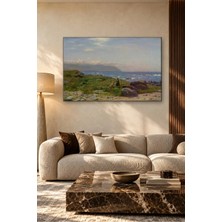 Fida Joseph Henderson Deniz Kıyısında Çiçek Toplayan Çocuklar Canvas Tablo