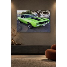 Fida Marinada Fıstık Yeşili Camaro Ss Canvas Tablo