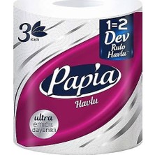 Papia Dev Havlu6 Adet