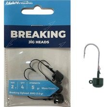 Han Fishing Hanfish Breaking Green Bmg Jig Head Zoka 5gr No:2 (4 Adet)
