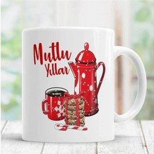 Yeni Yıl Yılbaşı Mutlu Yıllar Yeni Yıl Kupa Bardak