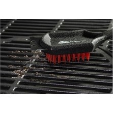 Çelik Ticaret Barbekü Fırçası, Aşındırmaz Plastik, Çelik Ek Sıyırıcı, Barbekü Temizleyici, Ergonomik Barbekü Izgara Temizleme Fırçası, Uzun Saplı