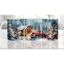Kişiye Özel  Yeni Yıl Kupa Bardak Yılbaşı Kupa Christmas Mug Cup Mutlu Yıllar Kupa
