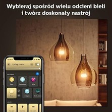 Çelik Ticaret Huewa 8-75W Beyaz Ambiyans Akıllı LED Ampul Başlangıç Seti 3'lü, Akıllı Butonlu, E27, Bluetooth Özellikli