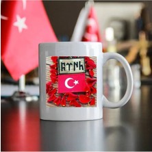 Bayrak Türk Polis Asker Jöh Pöh Bekçi Güvenlik Görevlisi Kupa Bardak