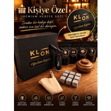 Klon Kişiye Özel Isimli Viski Tütsüleme Seti - Erkeğe Ne Hediye Alınır