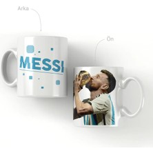 Messi Dünya Kupası Fotoğraf Baskılı Kupa Bardak