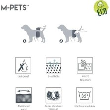 Çelik Ticaret Prime M-Pets Erkek Köpekler Için Yıkanabilir Külot Xs