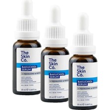 Çelik Ticaret Görkito The Skin Co. Bakuchiol Yaşlanma Karşıtı Bitkisel Retinol Serum 20 ml (3 Paketi)